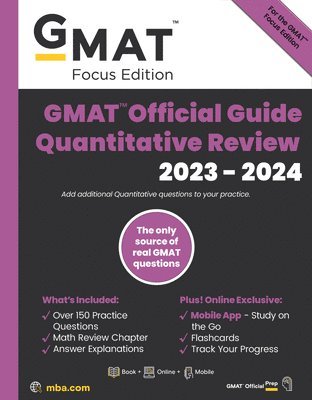 Gmac: GMAT Official Guide Quantitative Review 2023-2024, Foc