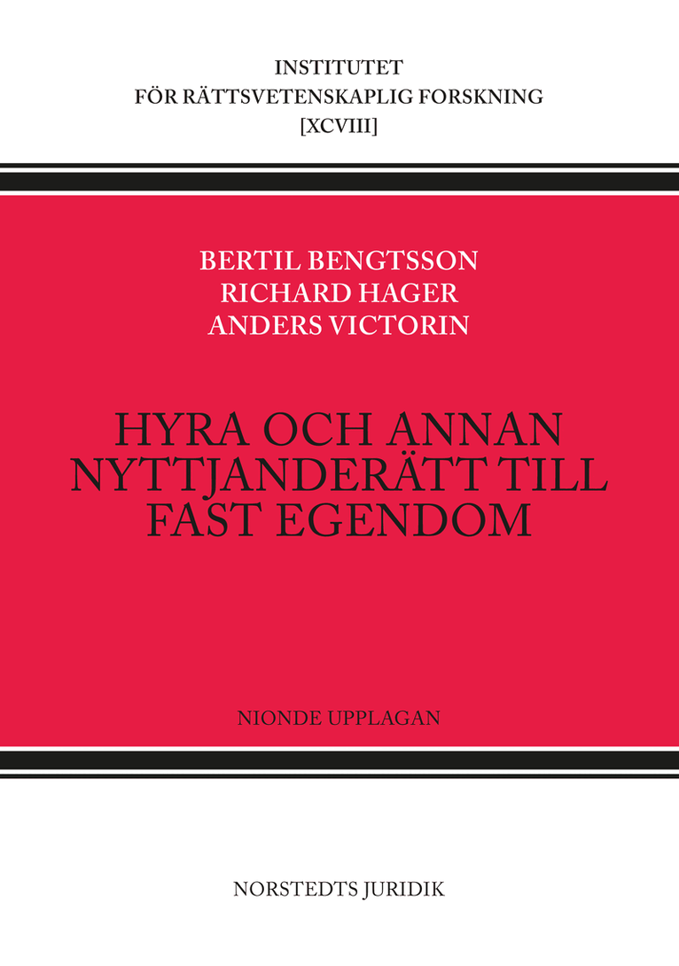 Hyra och annan nyttjanderätt till fast egendom