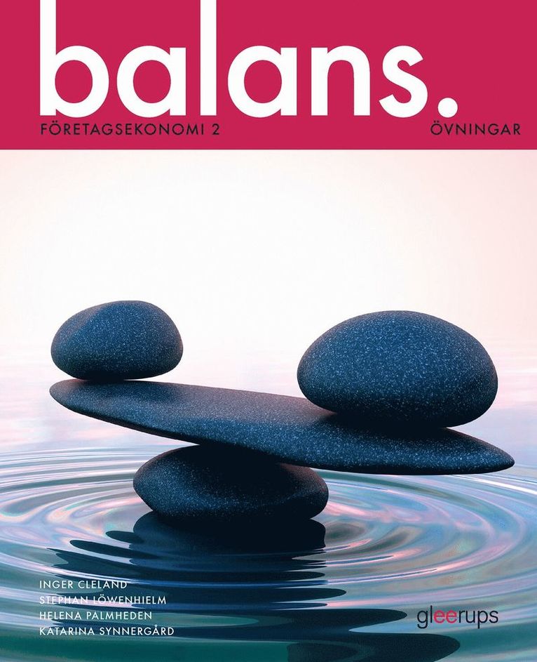 Balans Företagsekonomi 2 Övningar