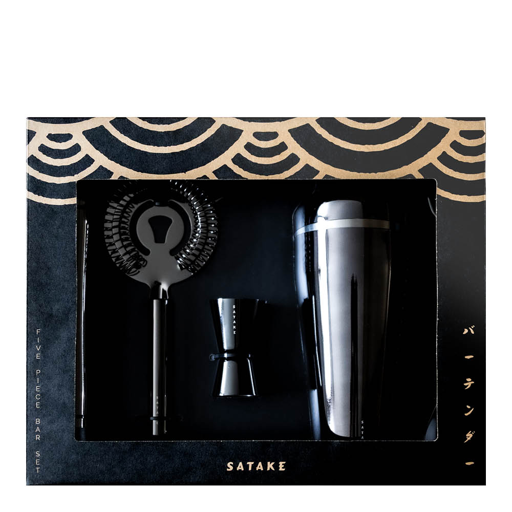 Satake - Barset 5 delar gunmetal