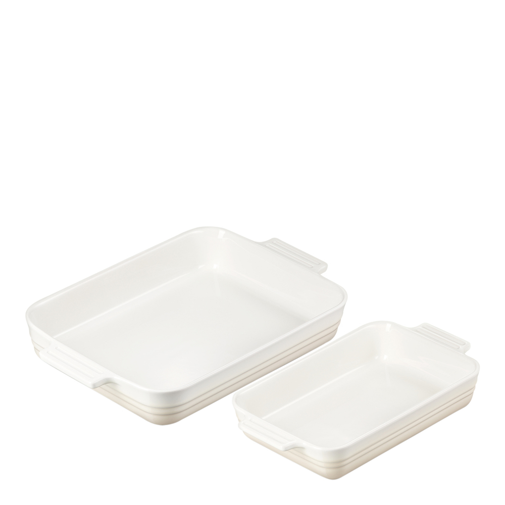 Le Creuset - Le Creuset Ugnsform 2-pack 25 & 32 cm Meringue