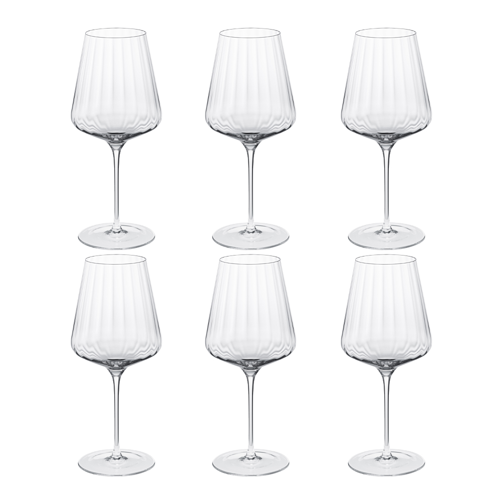 Georg Jensen - Bernadotte Rödvinsglas 54 cl 6-pack
