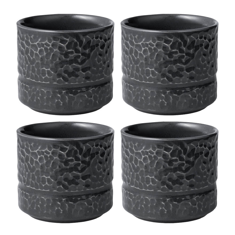 Vargen & Thor - Servisen C mugg 26 cl 4-pack antracit