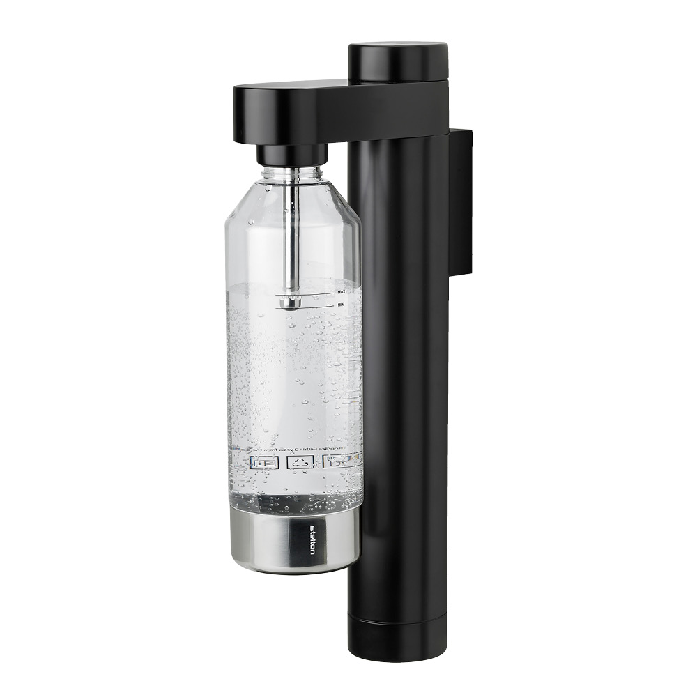 Stelton - Brus kolsyremaskin väggmonterad 42 cm svart