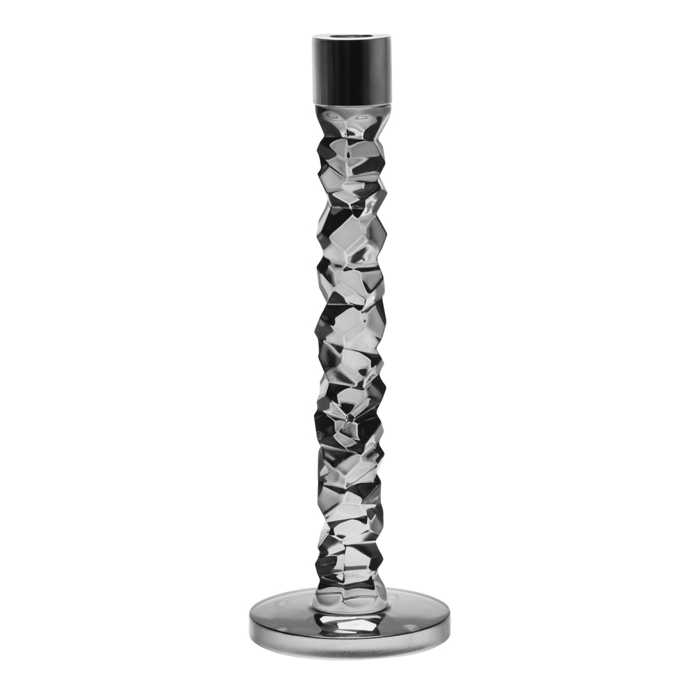 Orrefors - Carat ljusstake 29,7 cm antracit