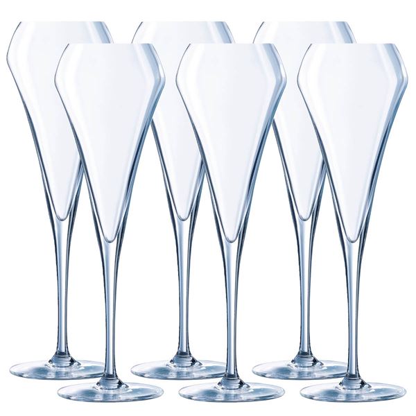 Chef & Sommelier - Open up champagneglas 20 cl 6-pack