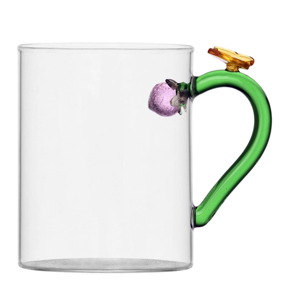 Ichendorf Milano - Fruits & Flowers mugg 45 cl fjäril