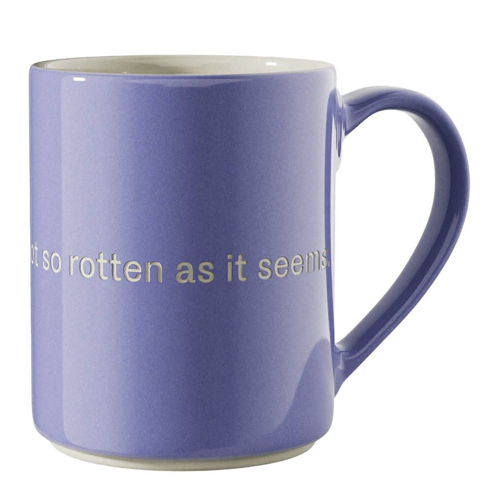 Design House Stockholm - Astrid Lindgren mugg 35 cl Life is not so rotten as it seems