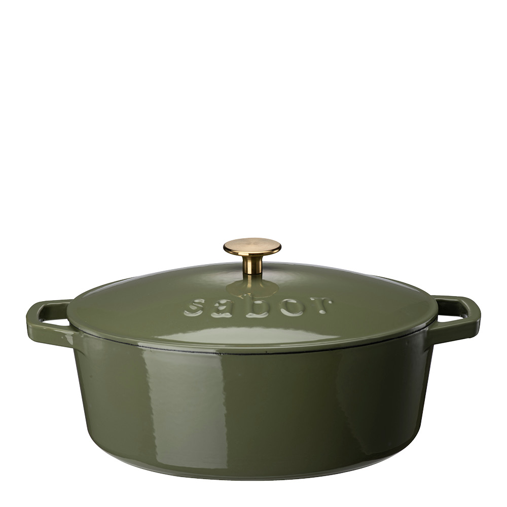 Sabor - Gjutjärnsgryta 5,7 L forever olive