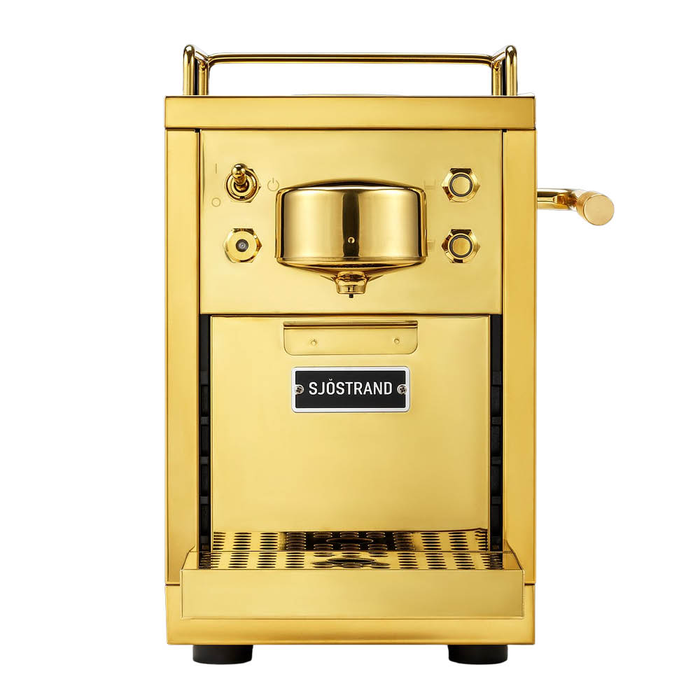 Sjöstrand - The Original 2.0 kaffekapselmaskin 1,2 L mässing
