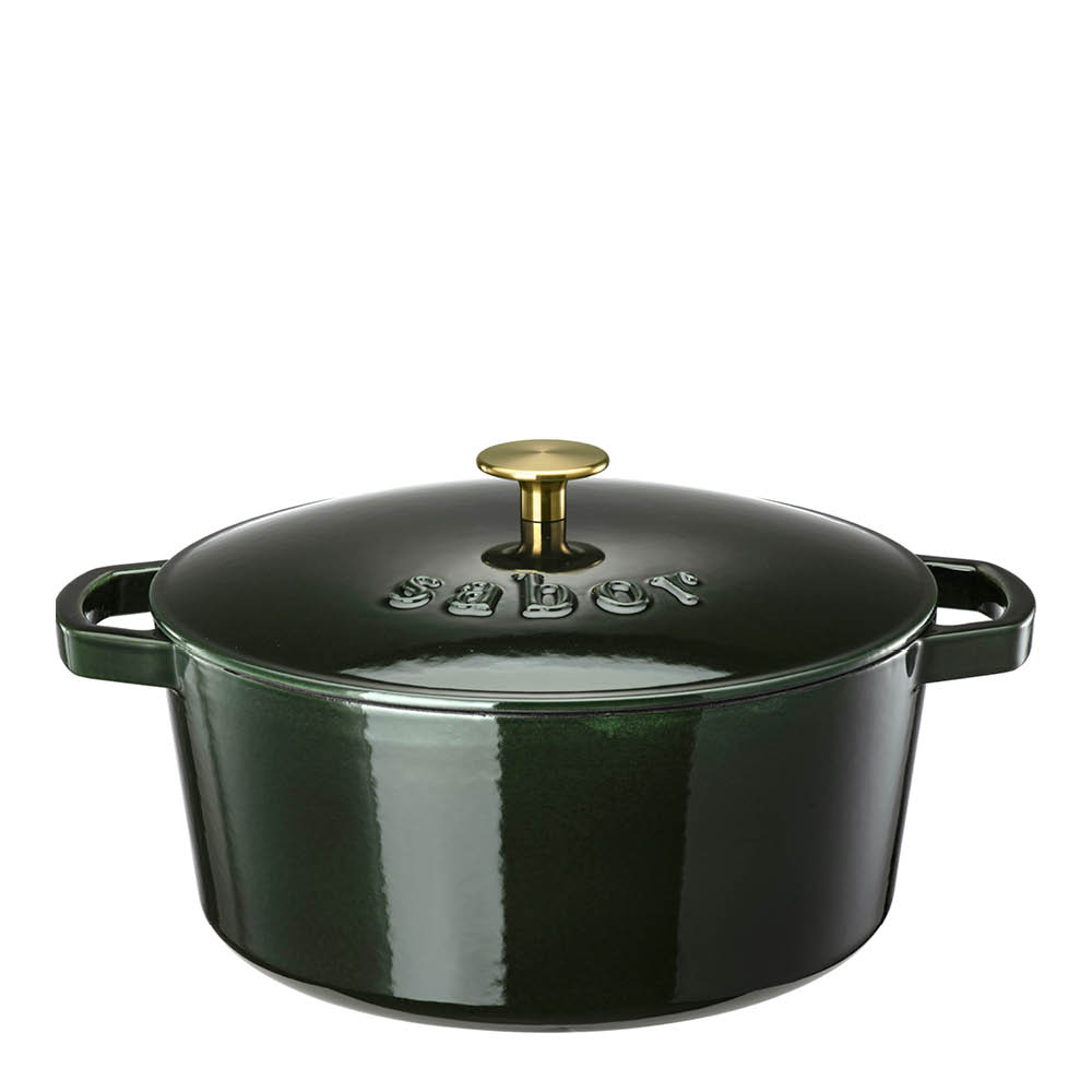 Sabor - Gjutjärnsgryta 6,7 L mörkgrön
