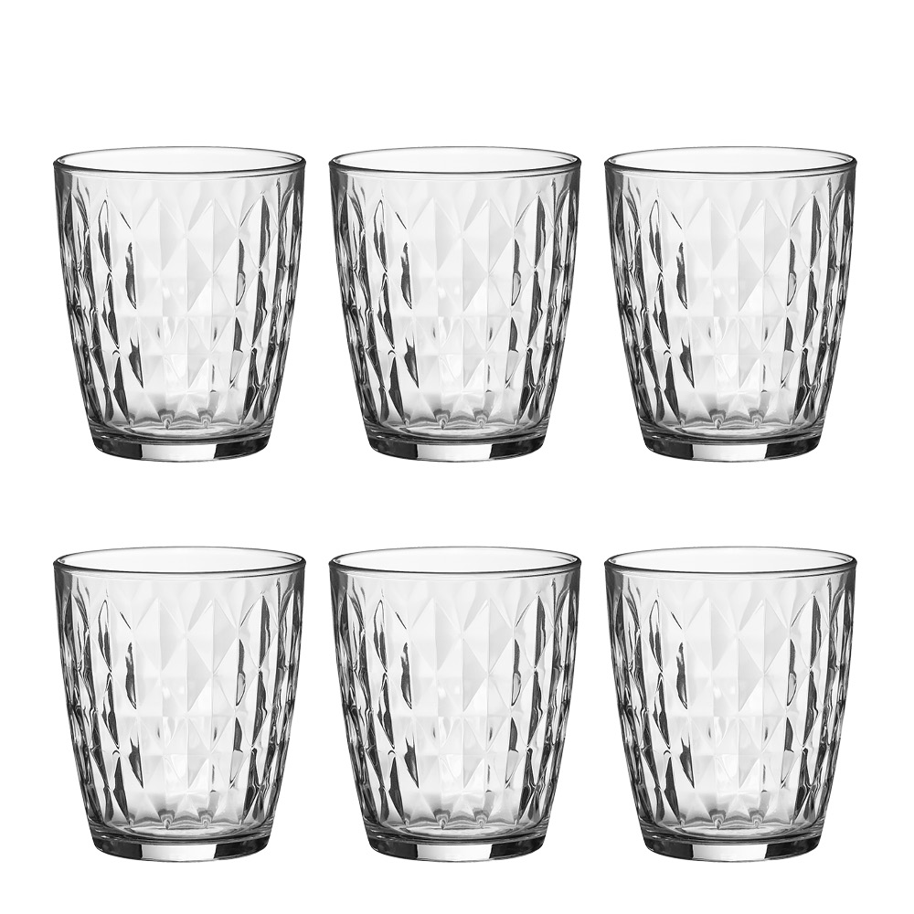 Aida - Mosaic vattenglas 34 cl 6-pack klar