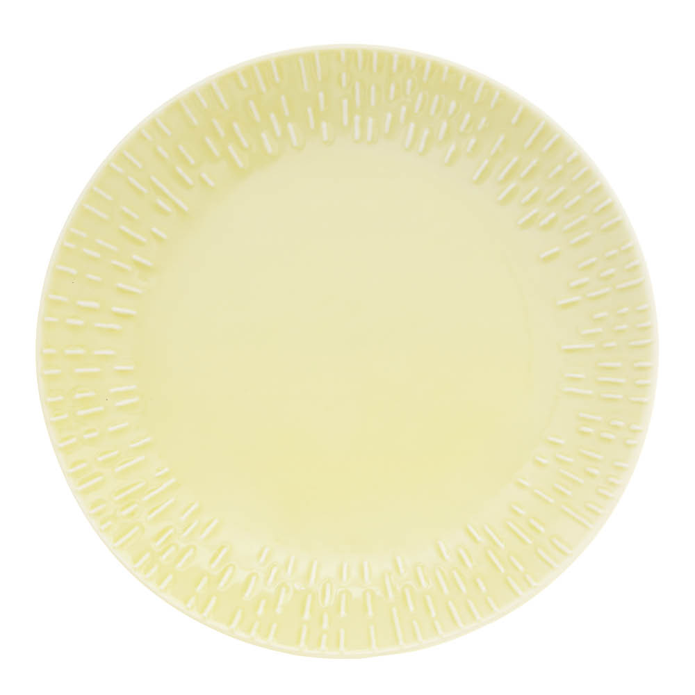 Aida - Life in colour - Confetti Tallrik 21 cm Citron