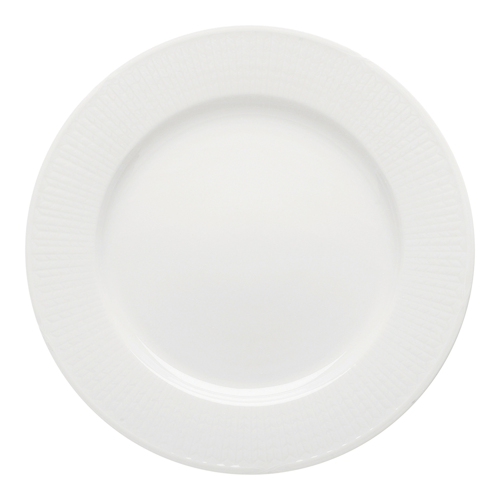 Rörstrand - Swedish Grace Tallrik flat 27 cm Snö