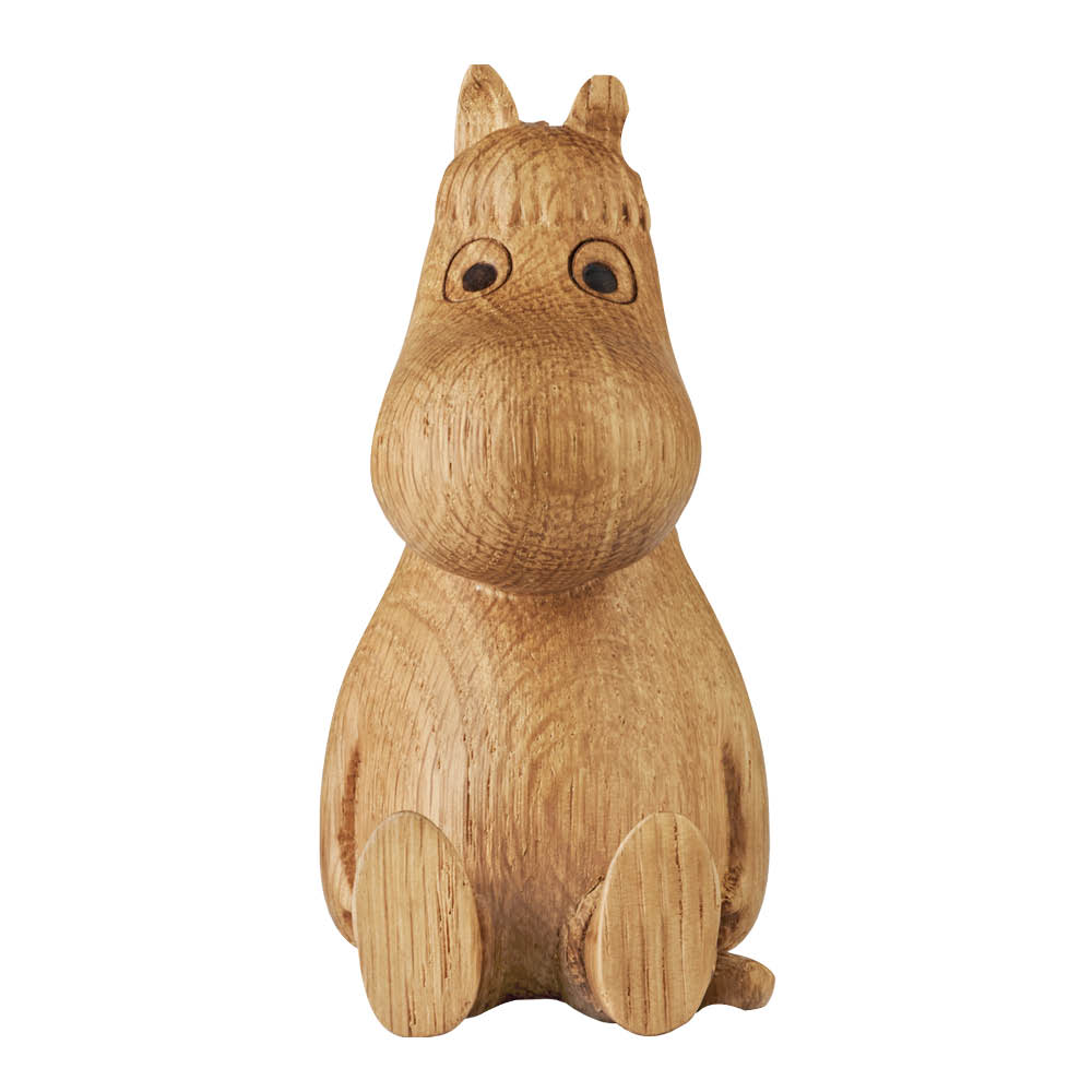 Dsignhouse x Moomin - Mumin träfigur S Snorkfröken 7,5 cm ek