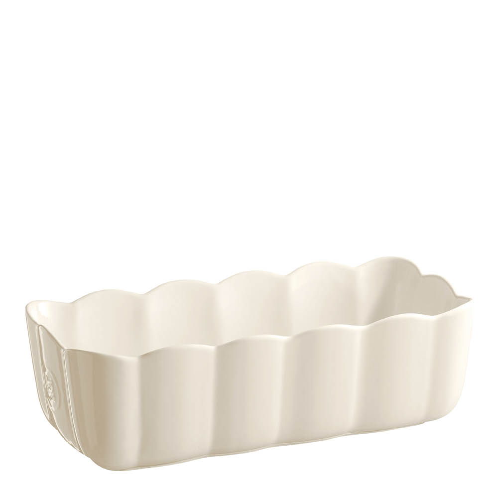 Emile Henry - Madeleine bröd- och kakform 29x9 cm 2 L Cream
