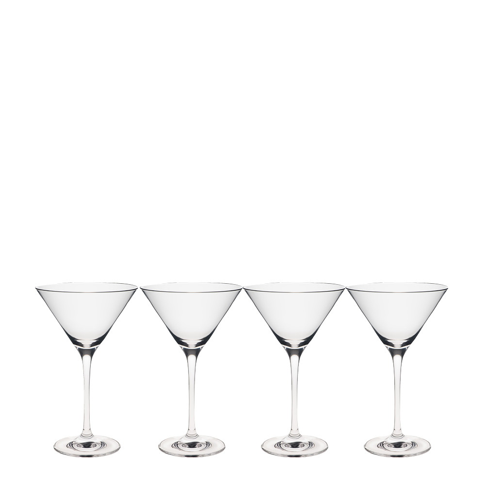 Modern House - Night Event Martiniglas 4-pack 21 cl Klar