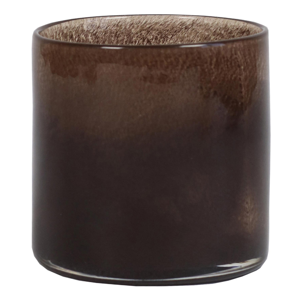 Tell Me More - Lyric Ljuslykta 8x8 cm Dark Brown