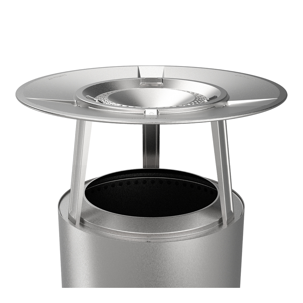 Solo Stove - Bonfire värmespridare silver