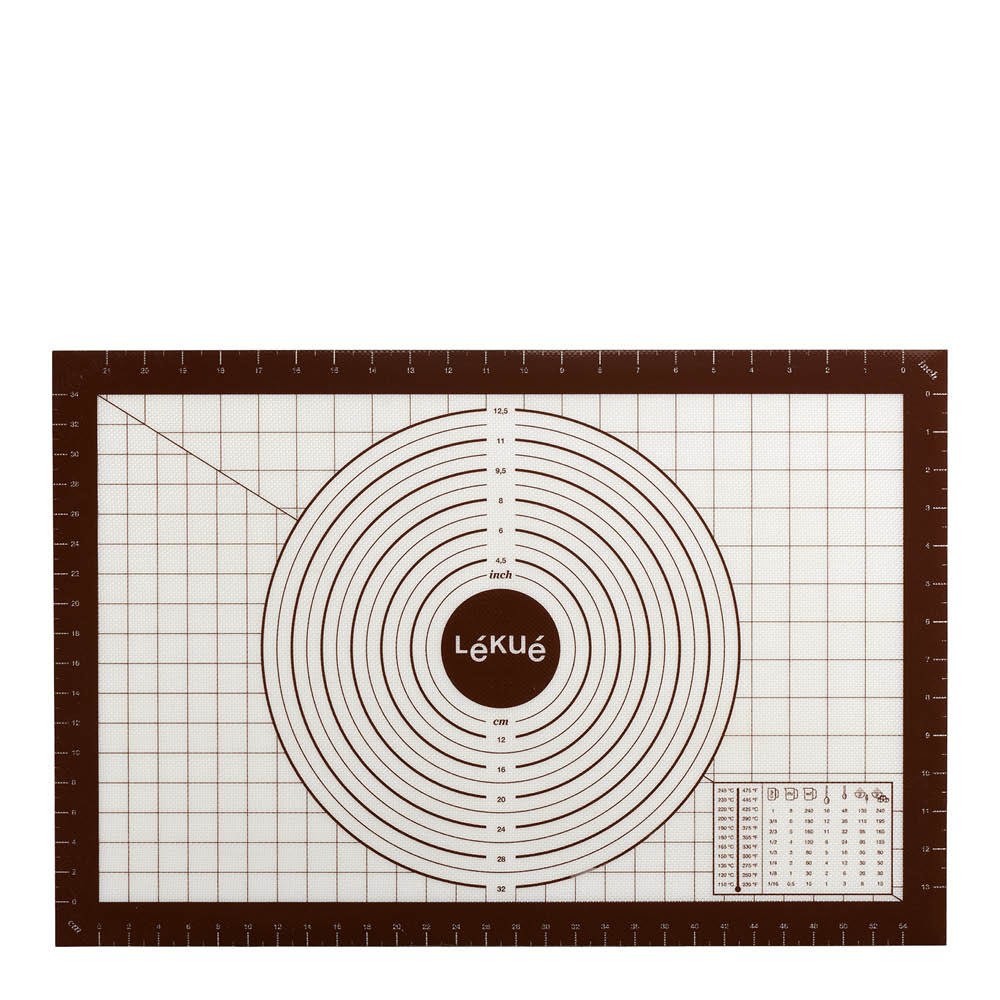Lékué - Non-stick bakmatta i silikon för deg 60x40 cm med mått