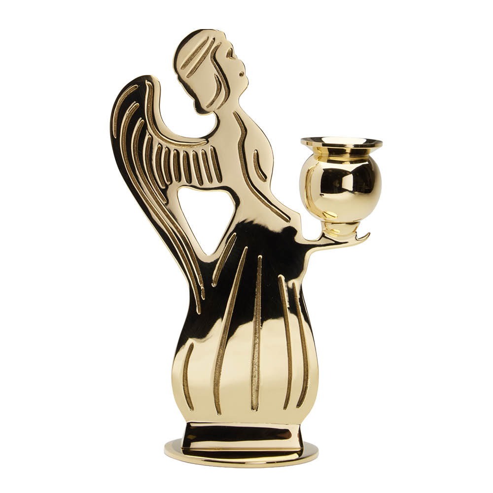Skultuna - Skyddsängel Grande Dame 20,5 cm mässing