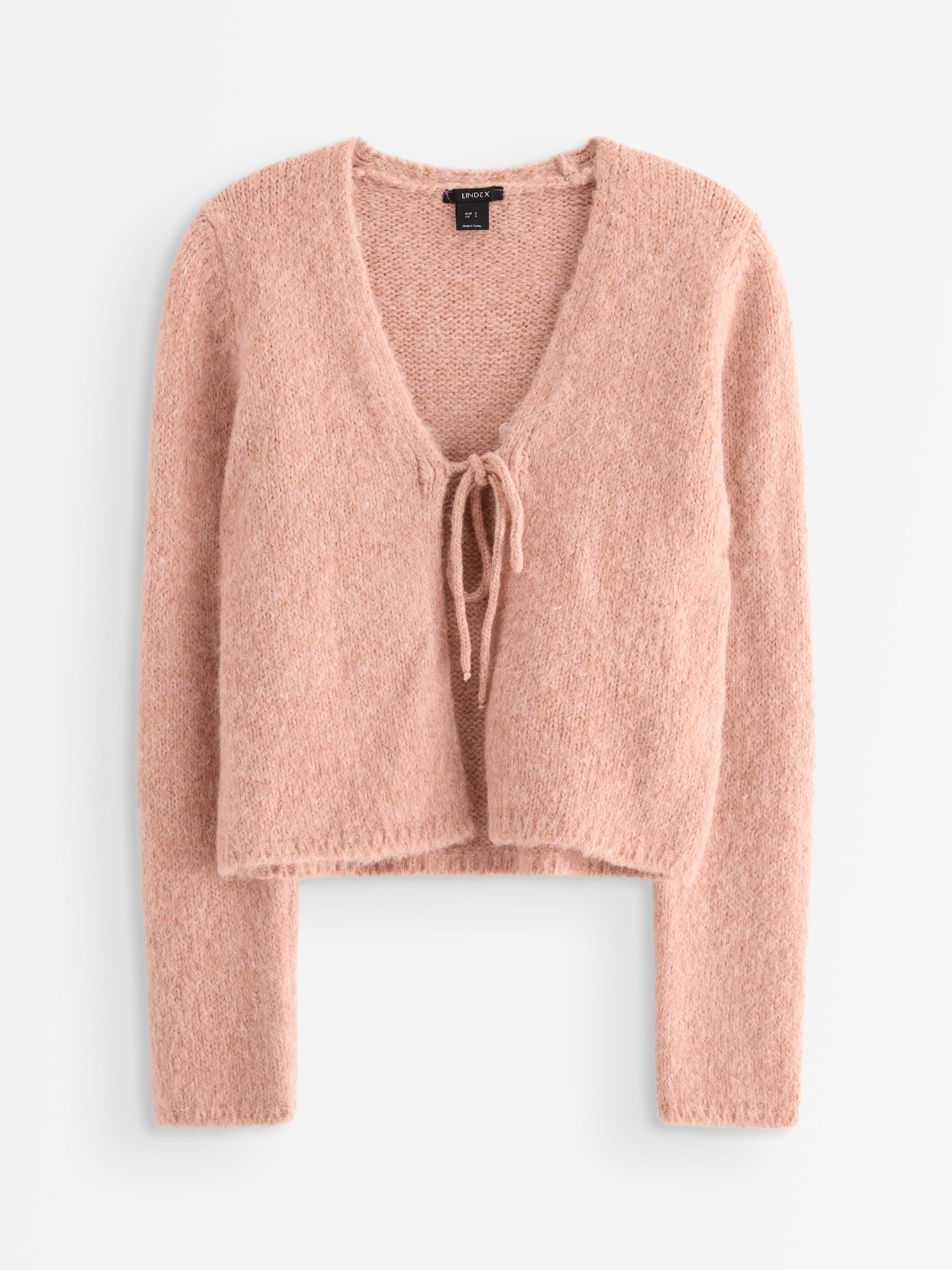 Stickad cardigan