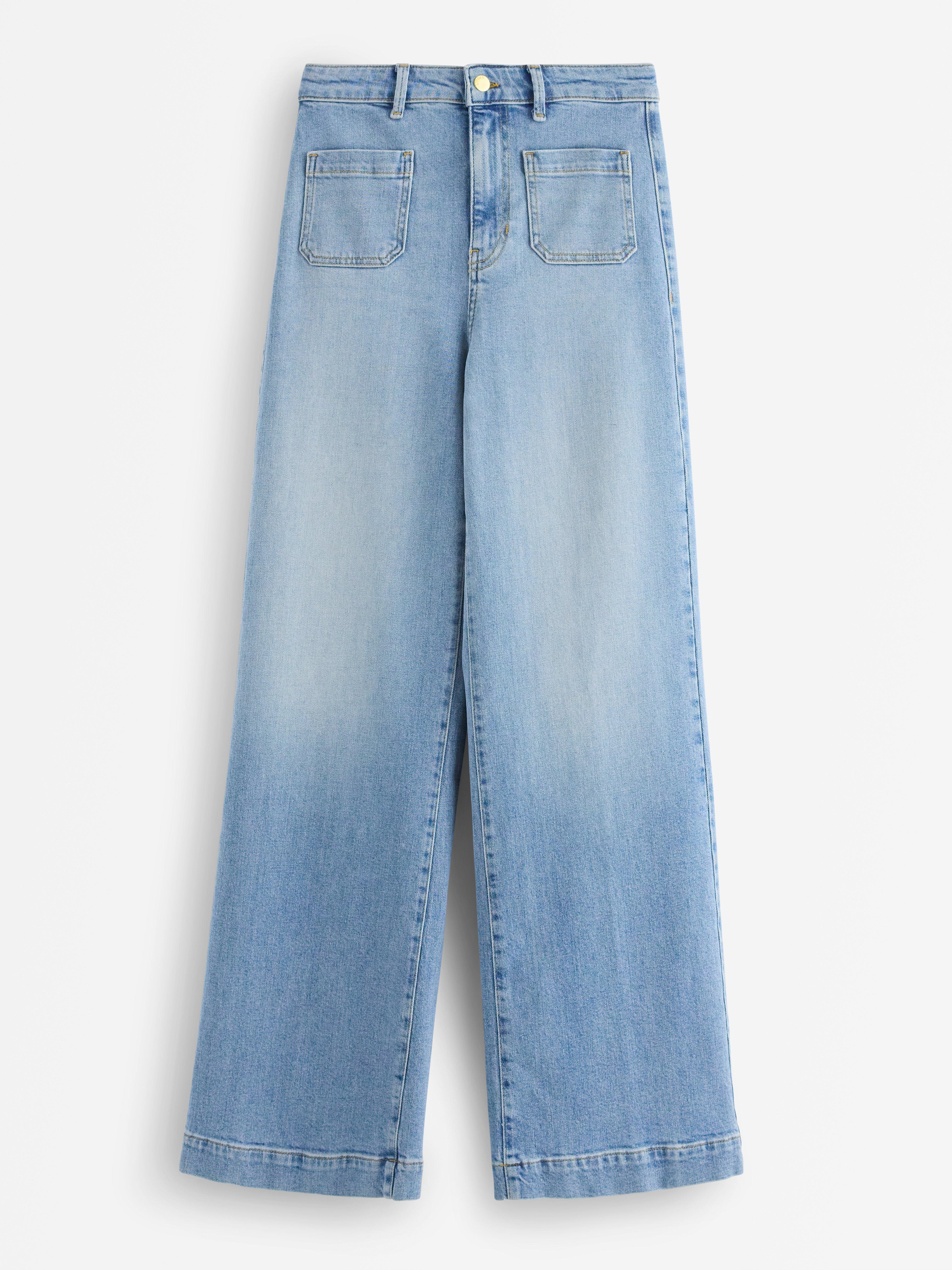 WIDE Paula jeans med lätt stretch