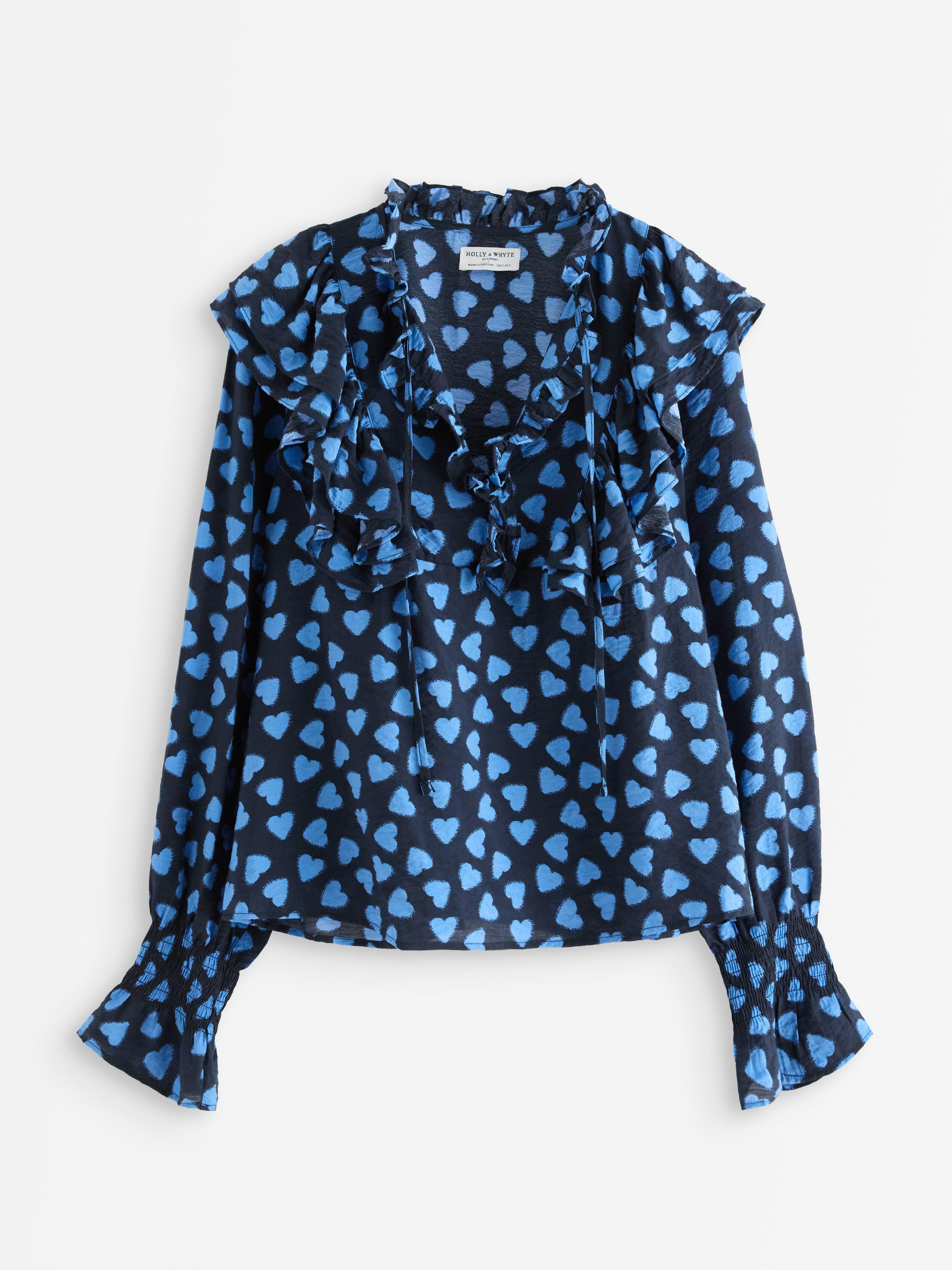 Långärmad blus