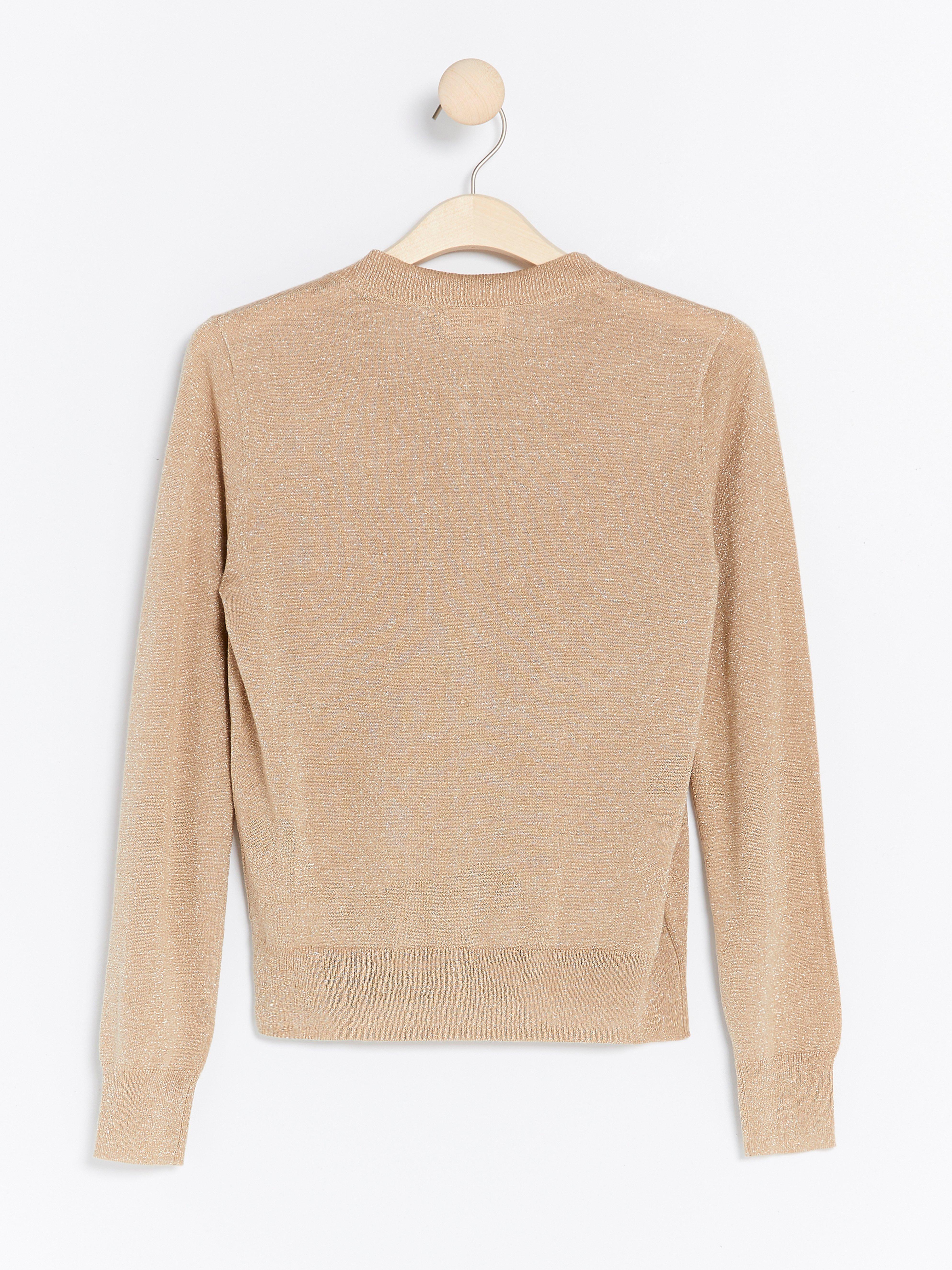 Glittrig cardigan