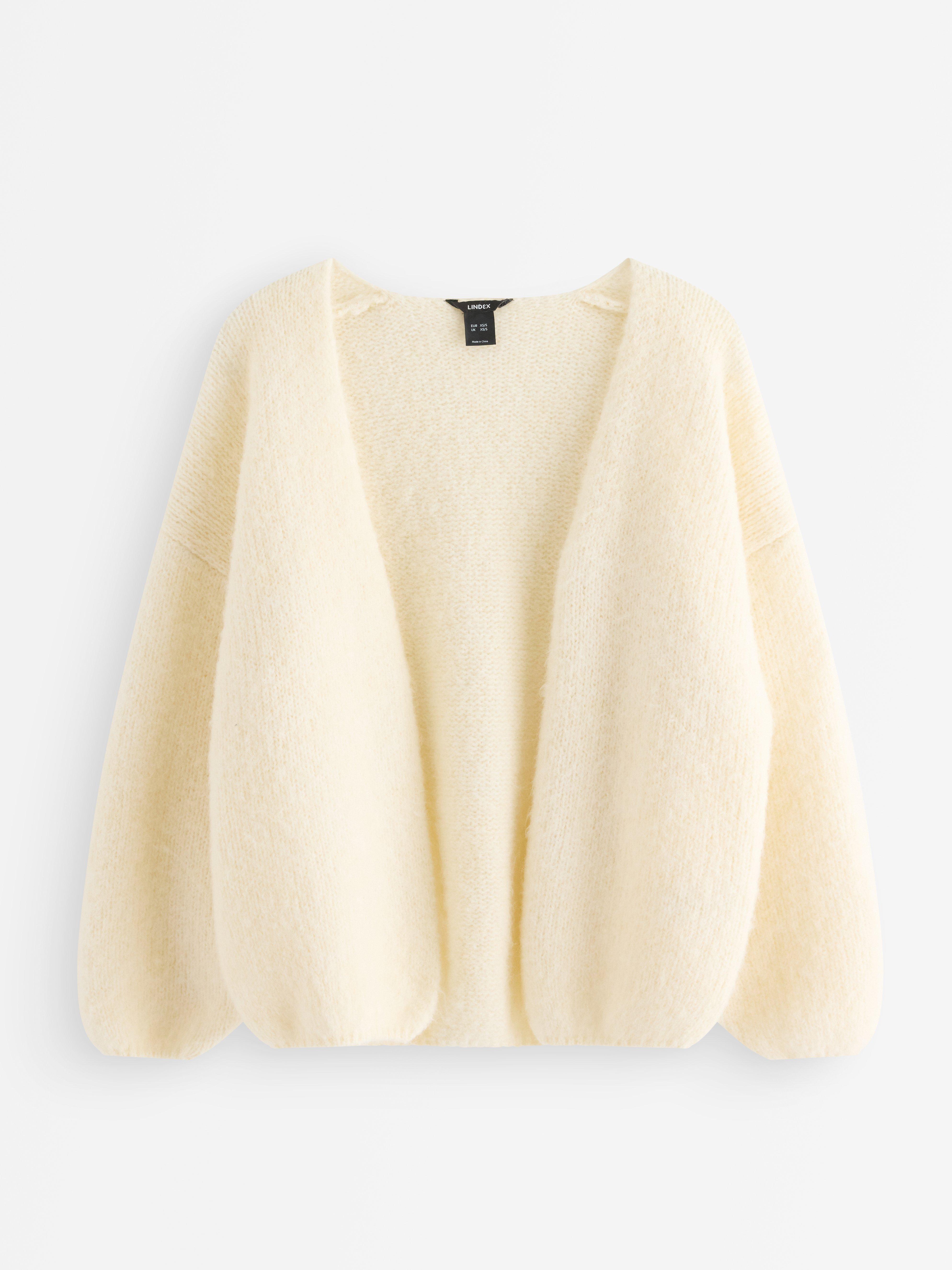 Stickad cardigan