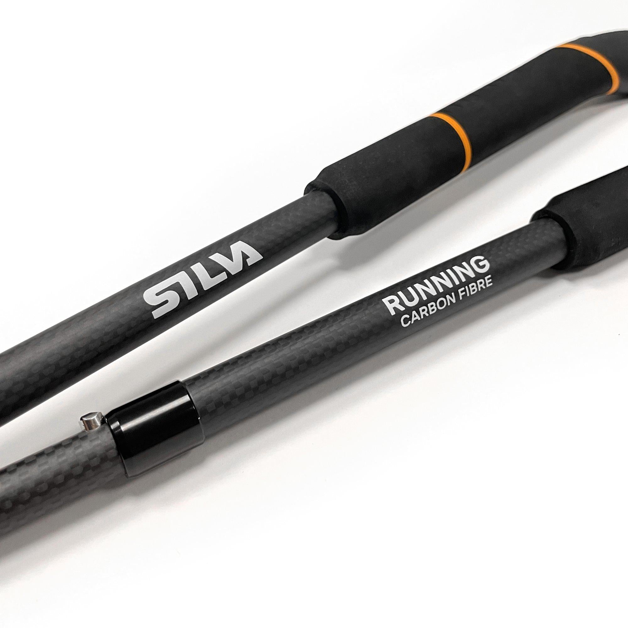 Running poles carbon 130 cm