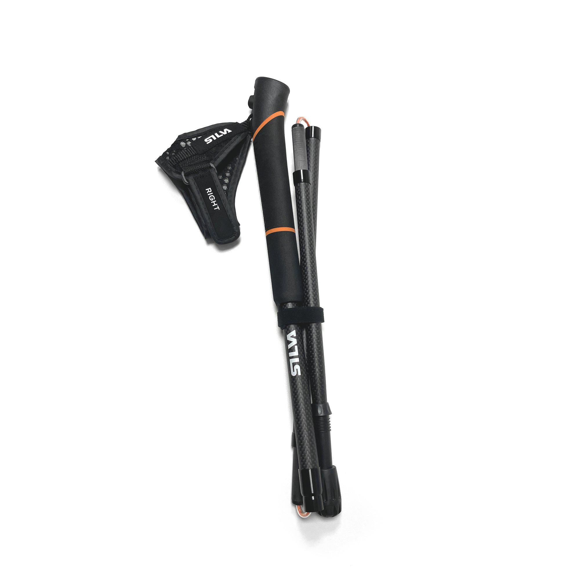 Running poles carbon 130 cm