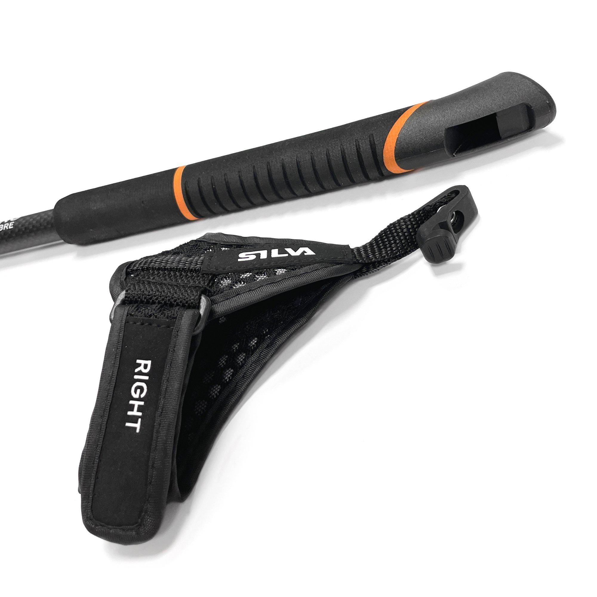 Running poles carbon 130 cm