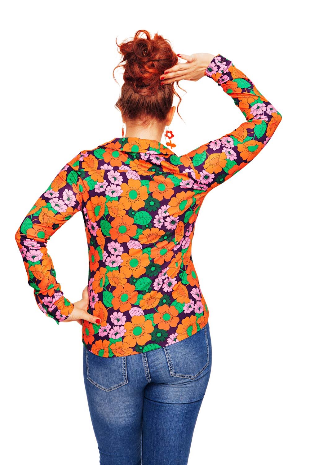Matilda blus 1970 lila