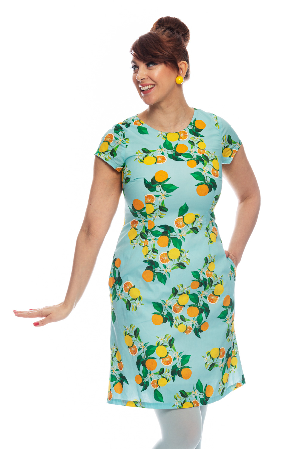 Alice klänning citrus