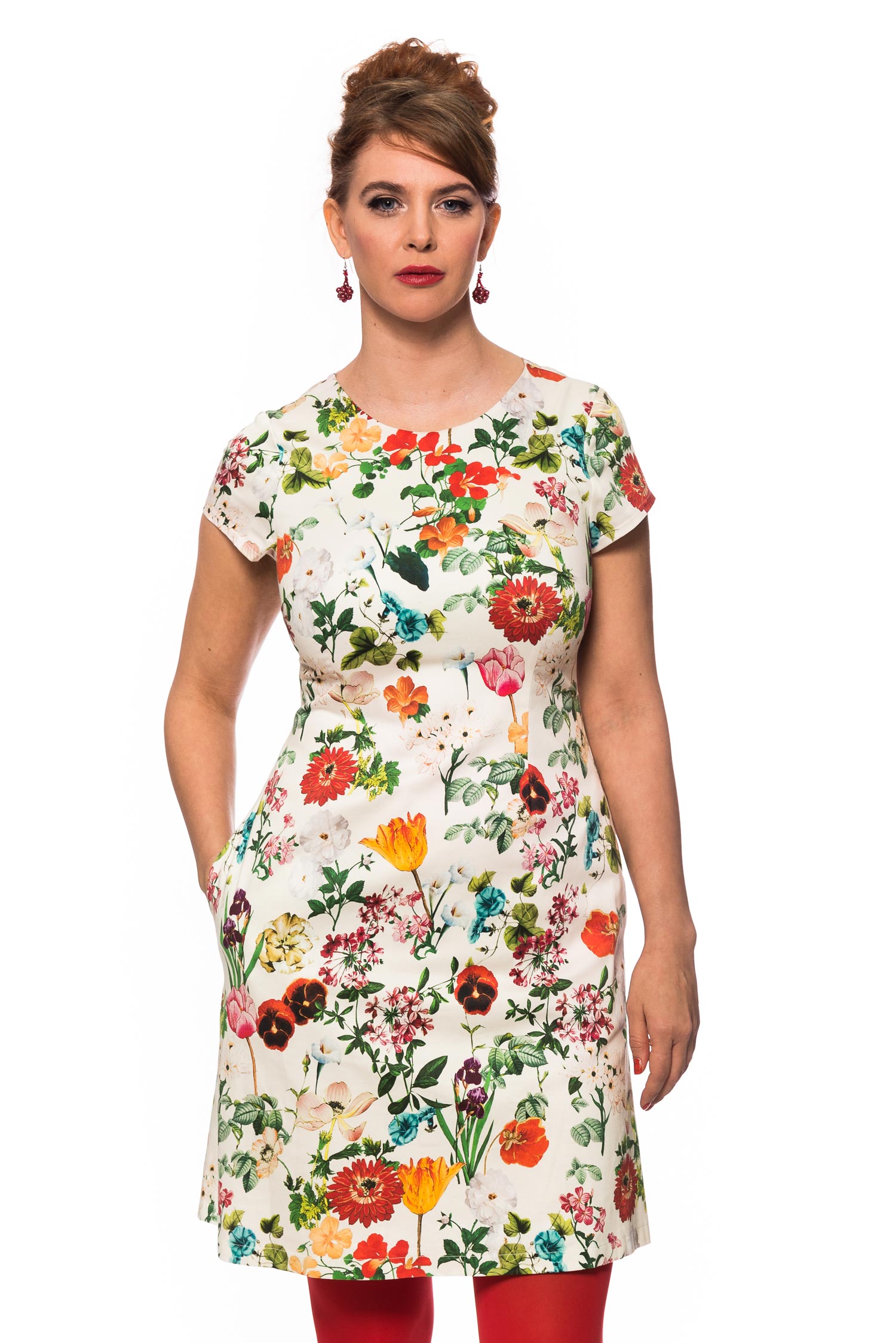 Alice klänning blomsteräng