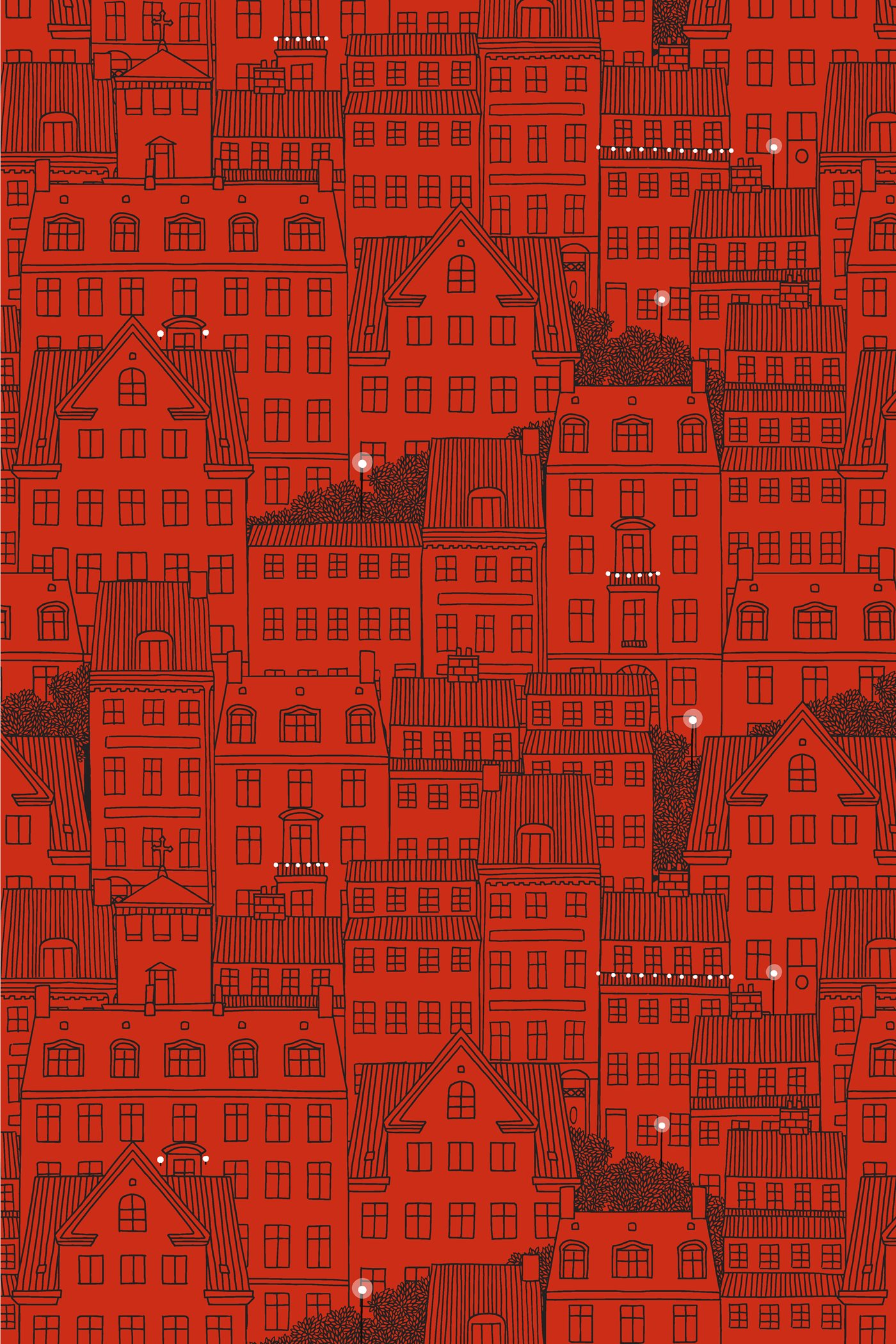 Cissi och Selma Vera klänning Stockholm Röd