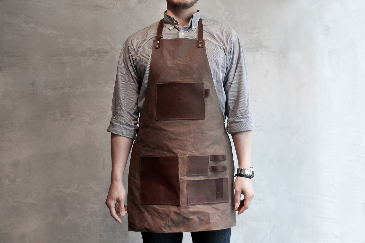 Apron Gastronomy Brown - Espresso Gear