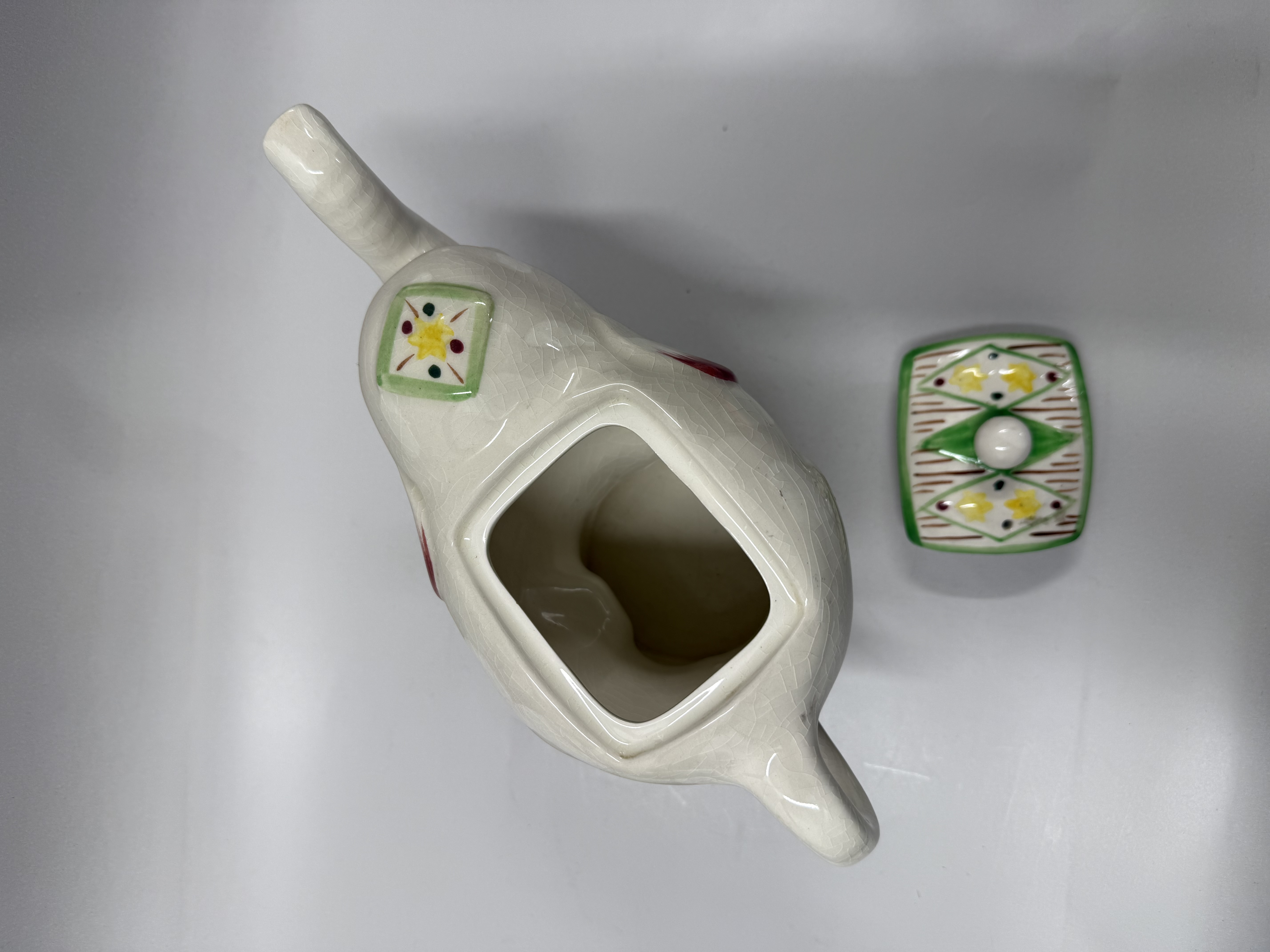 Tekanna England i porslin – Elefantform