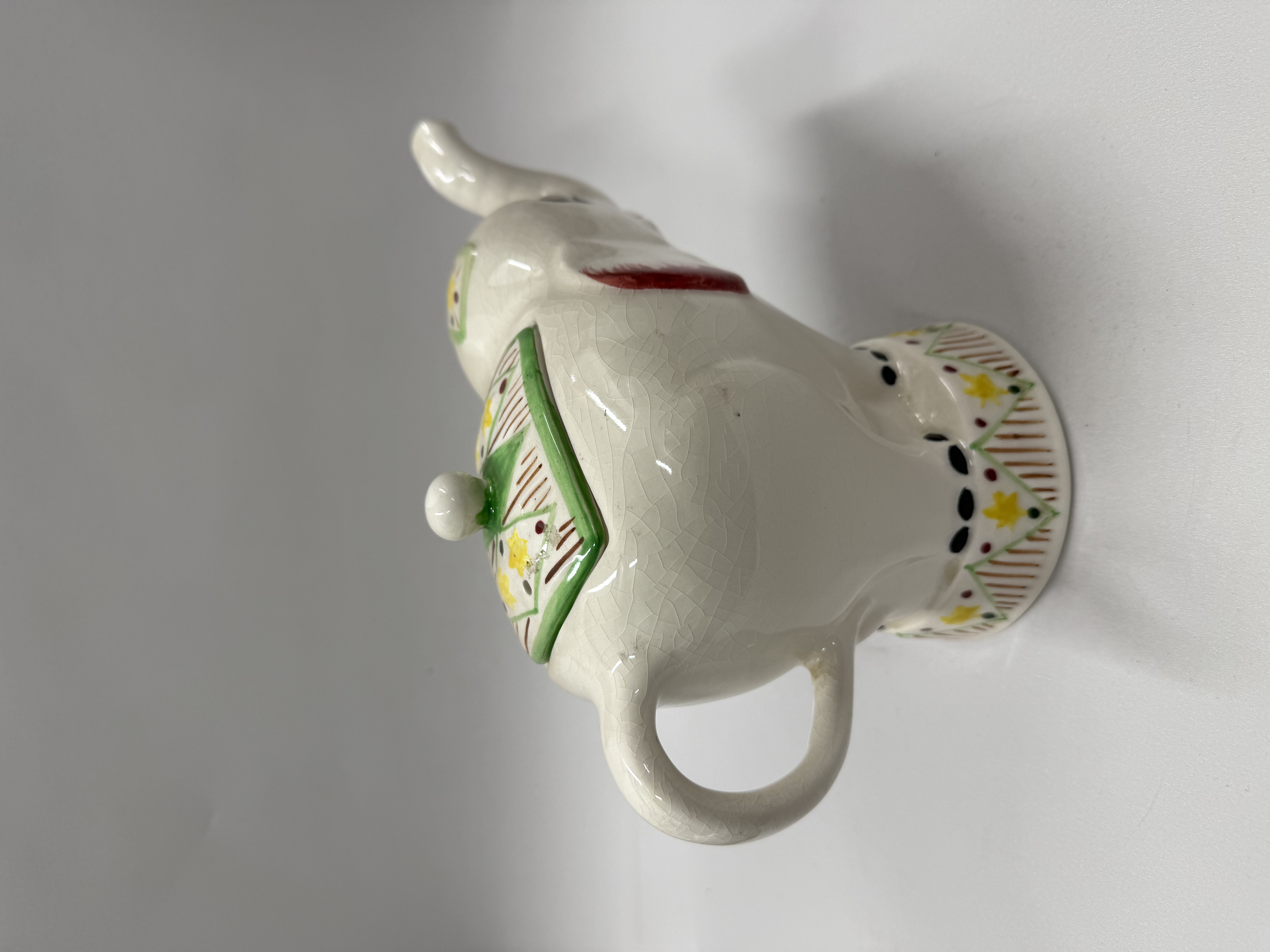 Tekanna England i porslin – Elefantform