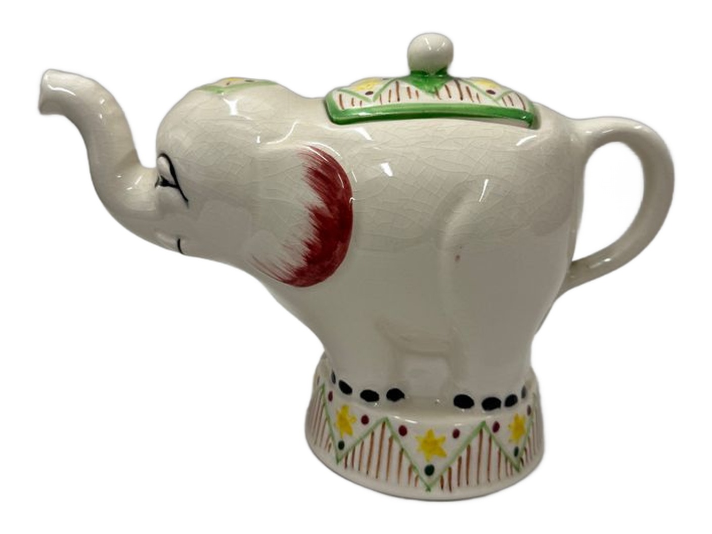 Tekanna England i porslin – Elefantform