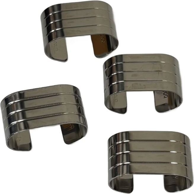 Alda Groovy Serviettringar 4-pack